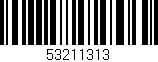 Código de barras (EAN, GTIN, SKU, ISBN): '53211313'