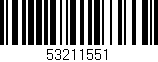 Código de barras (EAN, GTIN, SKU, ISBN): '53211551'