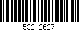 Código de barras (EAN, GTIN, SKU, ISBN): '53212627'