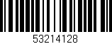 Código de barras (EAN, GTIN, SKU, ISBN): '53214128'