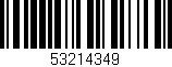 Código de barras (EAN, GTIN, SKU, ISBN): '53214349'