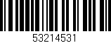 Código de barras (EAN, GTIN, SKU, ISBN): '53214531'