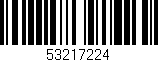 Código de barras (EAN, GTIN, SKU, ISBN): '53217224'