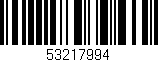 Código de barras (EAN, GTIN, SKU, ISBN): '53217994'
