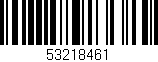 Código de barras (EAN, GTIN, SKU, ISBN): '53218461'
