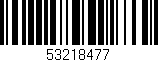 Código de barras (EAN, GTIN, SKU, ISBN): '53218477'