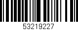 Código de barras (EAN, GTIN, SKU, ISBN): '53219227'