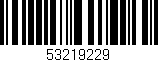 Código de barras (EAN, GTIN, SKU, ISBN): '53219229'