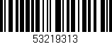 Código de barras (EAN, GTIN, SKU, ISBN): '53219313'