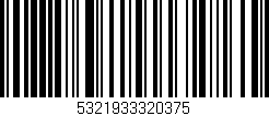 Código de barras (EAN, GTIN, SKU, ISBN): '5321933320375'
