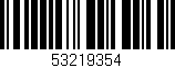 Código de barras (EAN, GTIN, SKU, ISBN): '53219354'