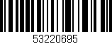 Código de barras (EAN, GTIN, SKU, ISBN): '53220695'