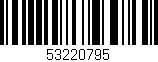 Código de barras (EAN, GTIN, SKU, ISBN): '53220795'