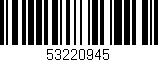 Código de barras (EAN, GTIN, SKU, ISBN): '53220945'