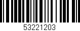 Código de barras (EAN, GTIN, SKU, ISBN): '53221203'