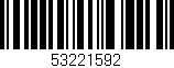 Código de barras (EAN, GTIN, SKU, ISBN): '53221592'