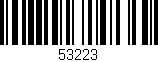 Código de barras (EAN, GTIN, SKU, ISBN): '53223'
