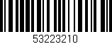 Código de barras (EAN, GTIN, SKU, ISBN): '53223210'