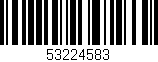 Código de barras (EAN, GTIN, SKU, ISBN): '53224583'