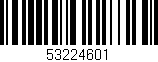 Código de barras (EAN, GTIN, SKU, ISBN): '53224601'