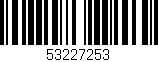 Código de barras (EAN, GTIN, SKU, ISBN): '53227253'