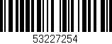 Código de barras (EAN, GTIN, SKU, ISBN): '53227254'