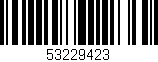 Código de barras (EAN, GTIN, SKU, ISBN): '53229423'