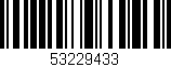 Código de barras (EAN, GTIN, SKU, ISBN): '53229433'
