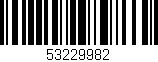 Código de barras (EAN, GTIN, SKU, ISBN): '53229982'