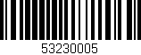 Código de barras (EAN, GTIN, SKU, ISBN): '53230005'