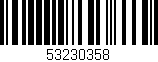 Código de barras (EAN, GTIN, SKU, ISBN): '53230358'