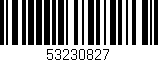 Código de barras (EAN, GTIN, SKU, ISBN): '53230827'