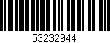 Código de barras (EAN, GTIN, SKU, ISBN): '53232944'