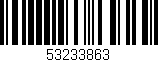 Código de barras (EAN, GTIN, SKU, ISBN): '53233863'