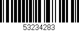 Código de barras (EAN, GTIN, SKU, ISBN): '53234283'