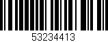 Código de barras (EAN, GTIN, SKU, ISBN): '53234413'