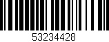 Código de barras (EAN, GTIN, SKU, ISBN): '53234428'
