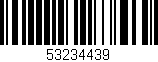 Código de barras (EAN, GTIN, SKU, ISBN): '53234439'