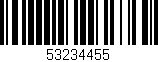 Código de barras (EAN, GTIN, SKU, ISBN): '53234455'