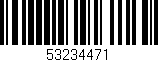 Código de barras (EAN, GTIN, SKU, ISBN): '53234471'