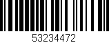 Código de barras (EAN, GTIN, SKU, ISBN): '53234472'