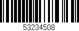 Código de barras (EAN, GTIN, SKU, ISBN): '53234508'