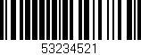 Código de barras (EAN, GTIN, SKU, ISBN): '53234521'