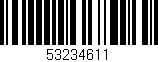 Código de barras (EAN, GTIN, SKU, ISBN): '53234611'
