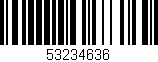 Código de barras (EAN, GTIN, SKU, ISBN): '53234636'