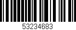 Código de barras (EAN, GTIN, SKU, ISBN): '53234683'