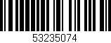 Código de barras (EAN, GTIN, SKU, ISBN): '53235074'