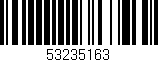 Código de barras (EAN, GTIN, SKU, ISBN): '53235163'