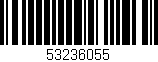 Código de barras (EAN, GTIN, SKU, ISBN): '53236055'