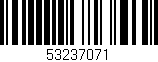 Código de barras (EAN, GTIN, SKU, ISBN): '53237071'